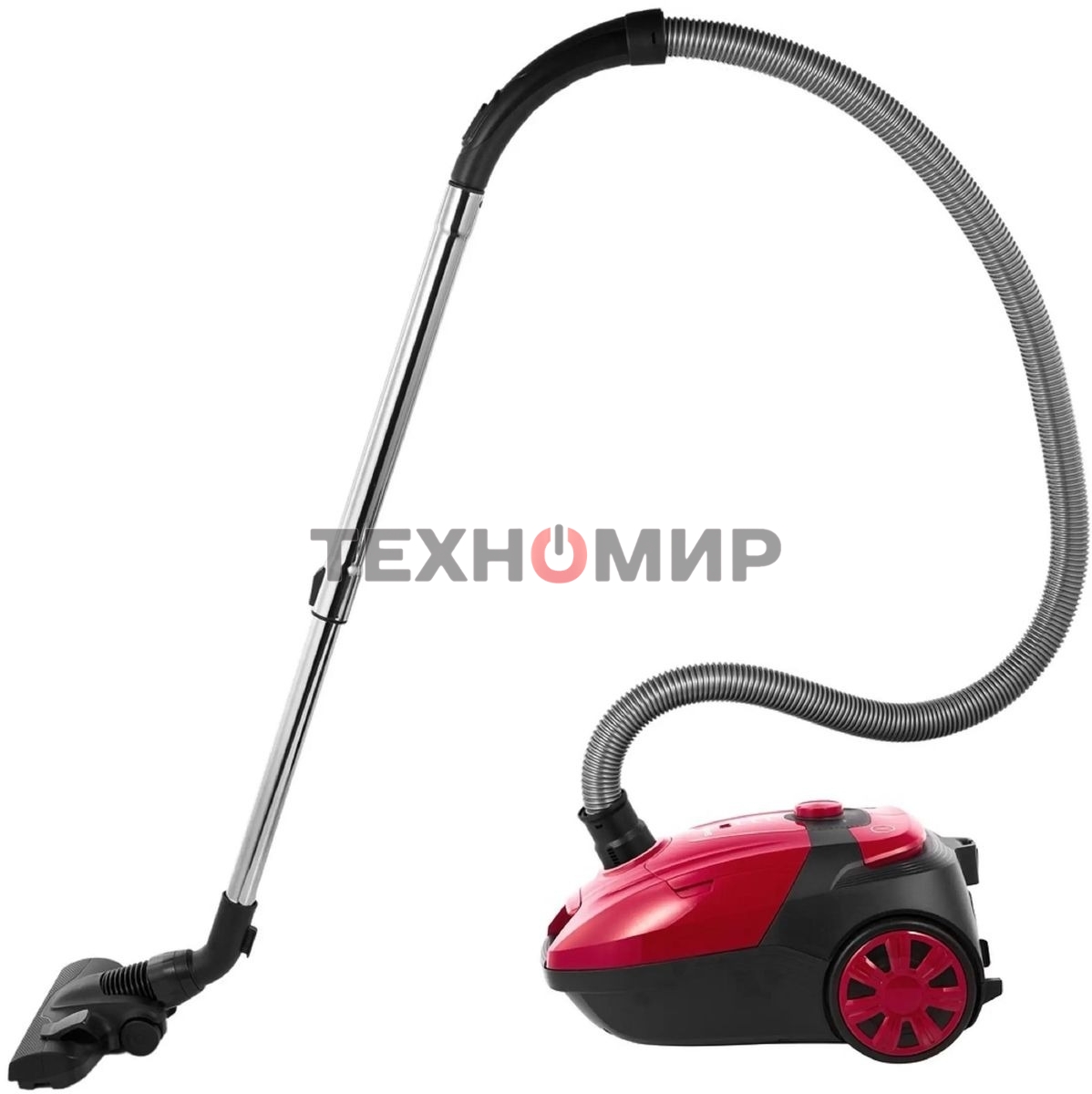 Пылесос Sharp ECKB19RR, красный/черный, 350/1900 Вт, уборка сухая, пылесборник мешок 2.3 л