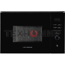 Встраиваемая микроволновая печь Kuppersberg HMW 650 BL встраиваемая, 38х56х55 см, 25л., 900Вт, 8 программ, гриль, черный