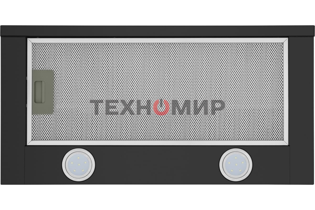 Вытяжка встраиваемая Maunfeld VS Fast 60 черный, 60 см, 850 куб. м/ч, 47 дБ