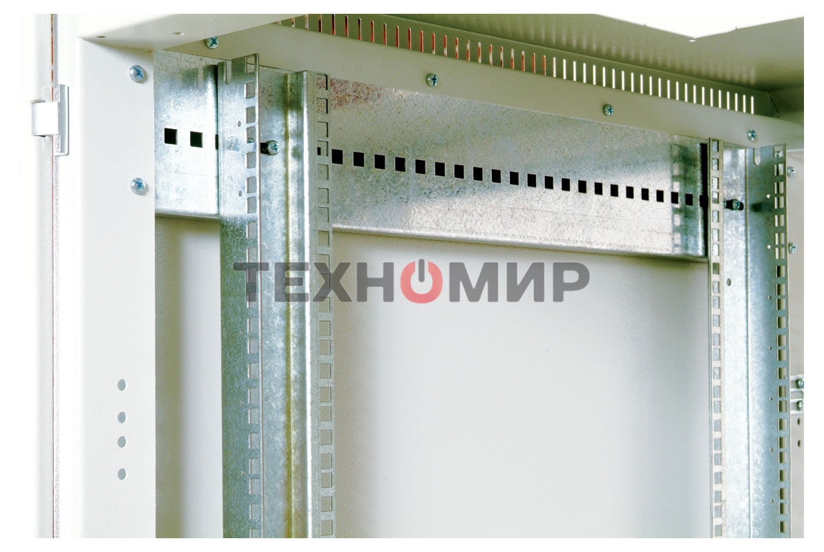 Шкаф коммутационный ЦМО ШТК-М-42.8.8-4ААА 42U 800x820 мм пер. дв. перфор. задн. дв. стал. лист 2 бок. пан. 500 кг белый