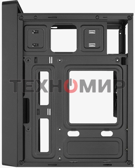 Компьютерный корпус MiniTower Aerocool/Formula CS-109-S-BK-v1 (mATX, USB3x1, USB2x2, 120мм fan,без БП) (4711099472390)