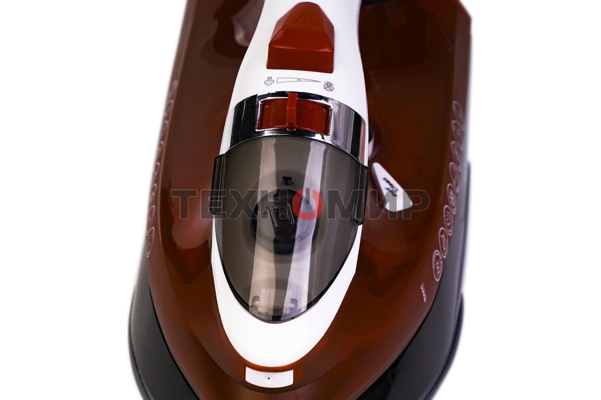 Утюг Galaxy GL 6131, оранжевый, паровой, 2500 Вт, подача пара до 50 г/мин, паровой удар до 230 г/мин, функции: автоотключение, самоочистка, антикапля, антинакипь, функция увлажнения, вертикальное отпаривание, керамическое покрытие подошвы, защита от перег