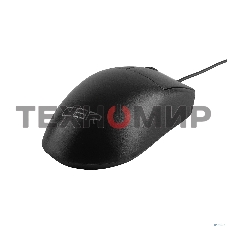 Мышь проводная CBR CM 125 черный, 1200 dpi, USB, кнопки - 3