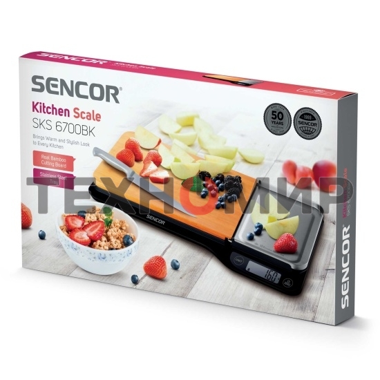 Весы кухонные Sencor SKS 6700BK