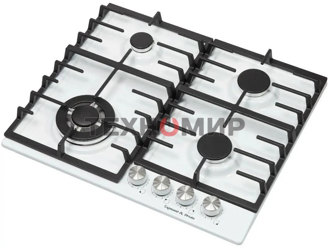 Газовая варочная панель Zigmund & Shtain G 20.6 W белый