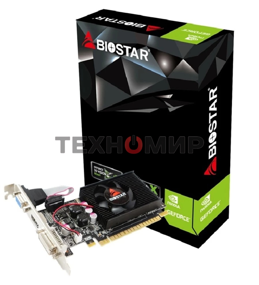 Видеокарта Biostar NVIDIA GeForce GT 610 2GB GDDR3 64-bit HDMI