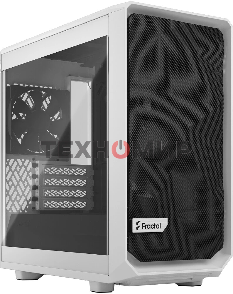 Компьютерный корпус Fractal Design Meshify 2 Mini белый TG Clear Tint/FD-C-MES2M-02