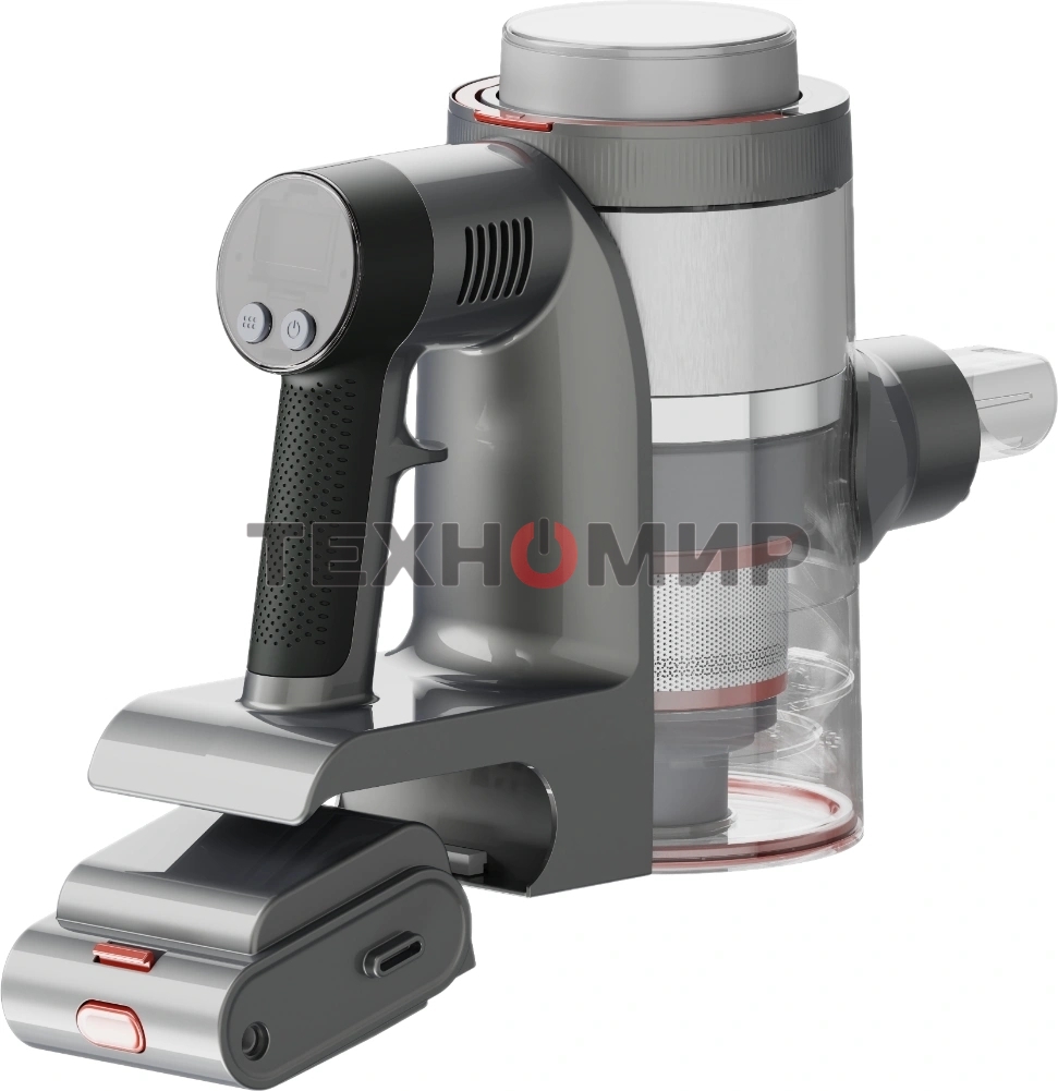 Пылесос Vitek VT-CLSAQUA_RAPID 470Вт серый стальной/серебристый