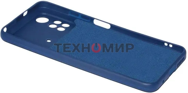 Чехол (клип-кейс) DF poOriginal-06 для Poco M4 Pro (4G) синий