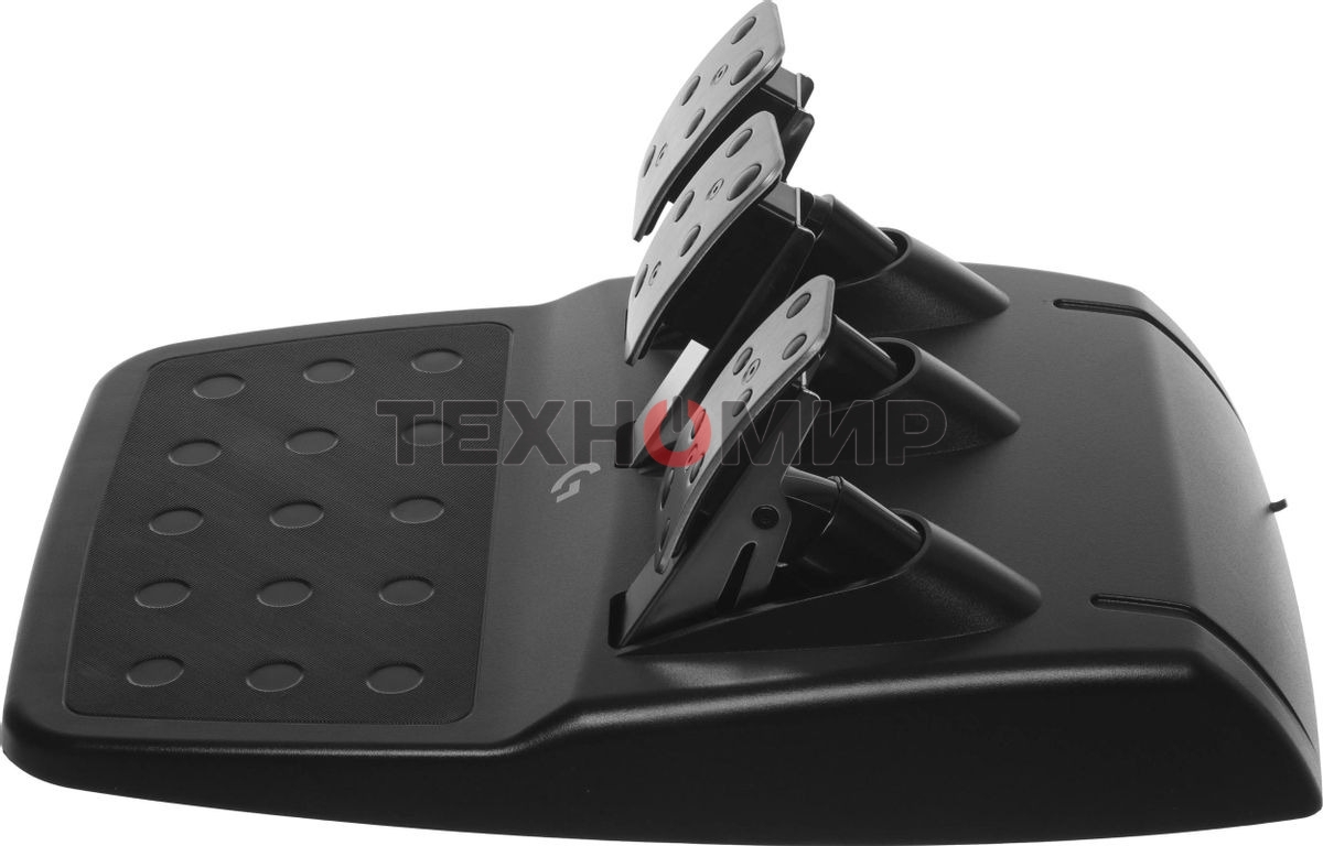 Руль Logitech G923 10кноп. (с педалями) черный