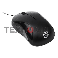 Мышь проводная Oklick 115SR черный, 1000 dpi, USB, кнопки - 3