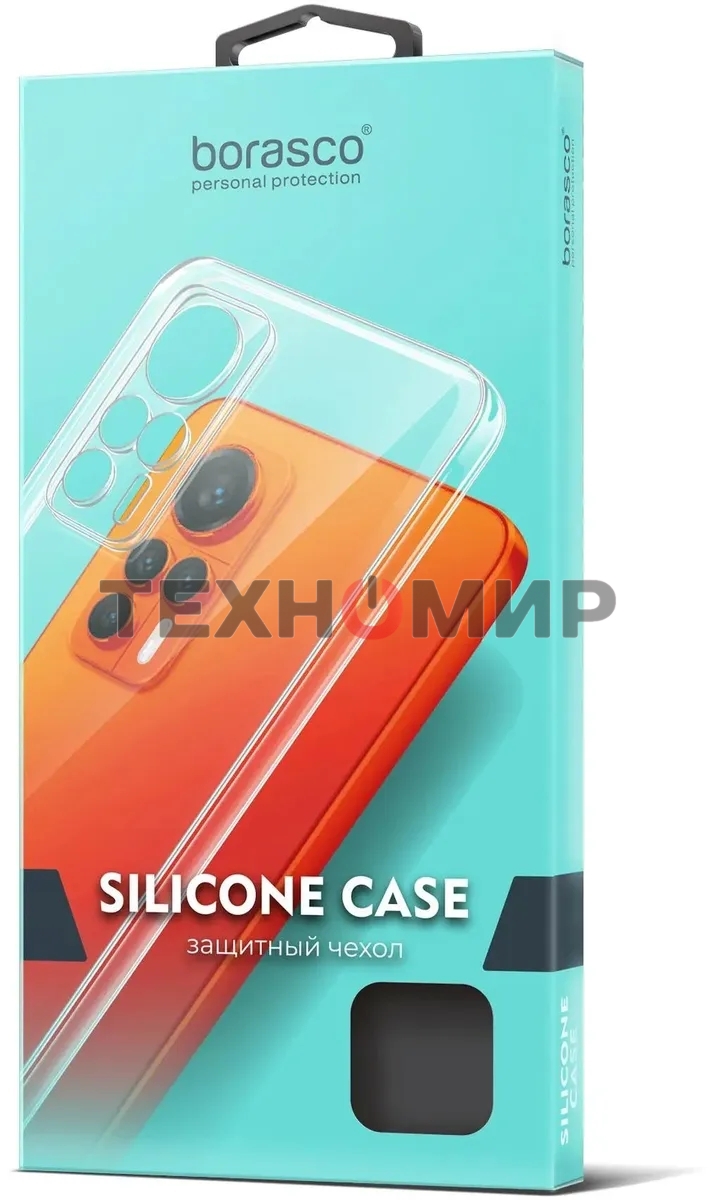 Чехол (клип-кейс) BoraSCO для Samsung Galaxy A25 прозрачный (72886)