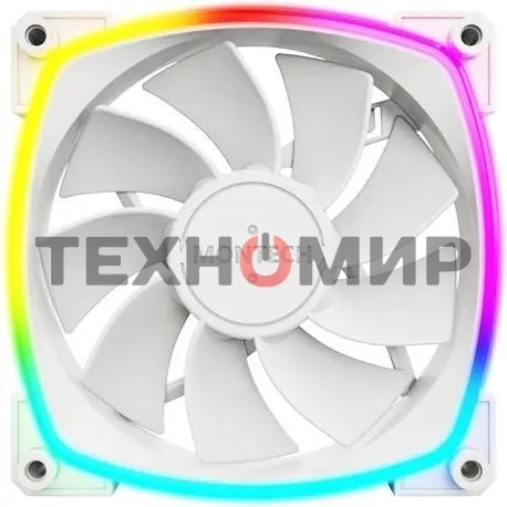 Вентилятор для корпуса MONTECH RX120 PWM белый, 120 мм, 1600 об/мин, 27 дБ, 4 pin