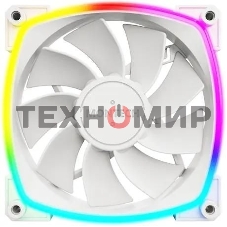 Вентилятор для корпуса MONTECH RX120 PWM белый, 120 мм, 1600 об/мин, 27 дБ, 4 pin