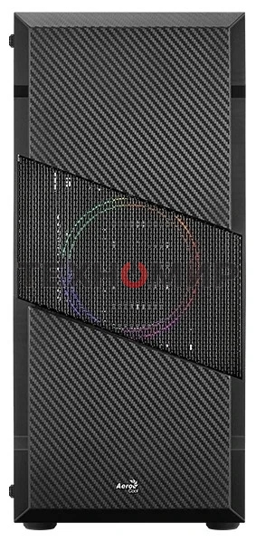Компьютерный корпус Aerocool/Formula Menace Saturn FRGB-G-BK-v1 черный без БП ATX 4x120мм 2xUSB2.0 1xUSB3.0 audio bott PSU