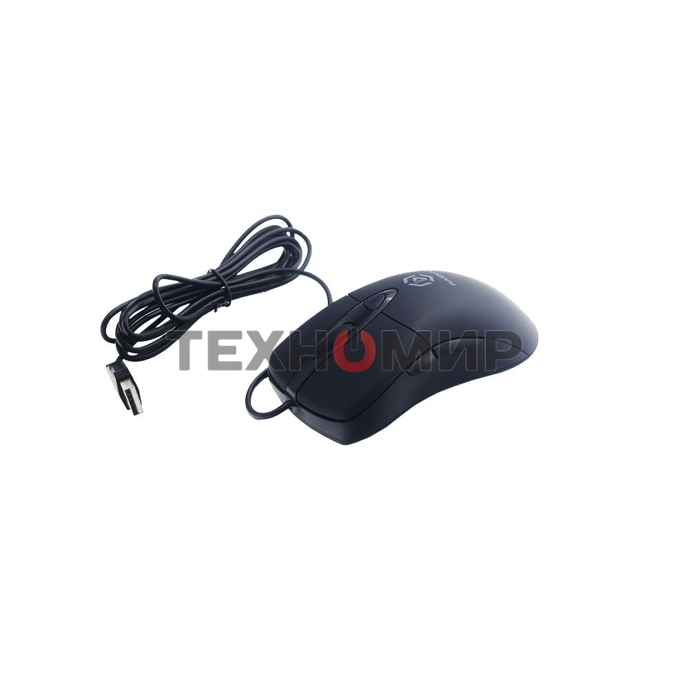 Мышь проводная Raskat M018 черный, 3200 dpi, USB, кнопки - 6