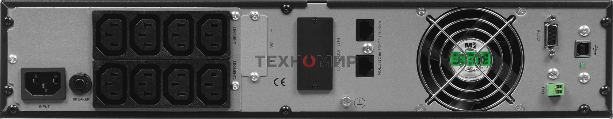 Источник бесперебойного питания Ippon Innova RTA 1500 1500Вт 1500ВА черный