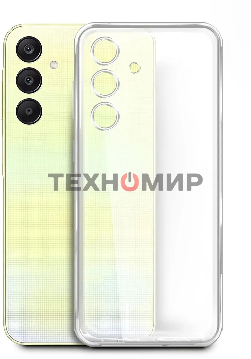 Чехол (клип-кейс) BoraSCO для Samsung Galaxy A25 прозрачный (72886)