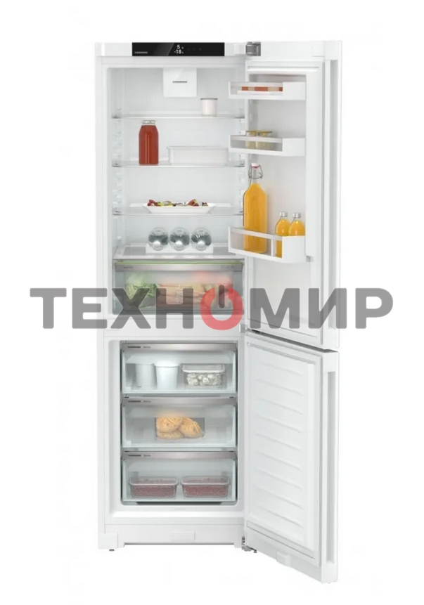 Холодильник Liebherr CNC 5203-22 001 белый двухкамерный 225/94л морозилка снизу, No Frost