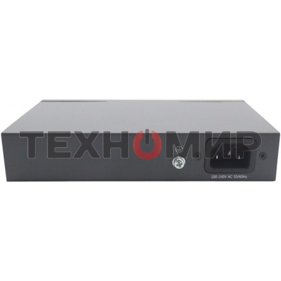 Коммутатор Smart Managed L2 PoE Switch 4 x 1000Base-T PoE+, 2 x 1000Base-T, PoE-60W budget