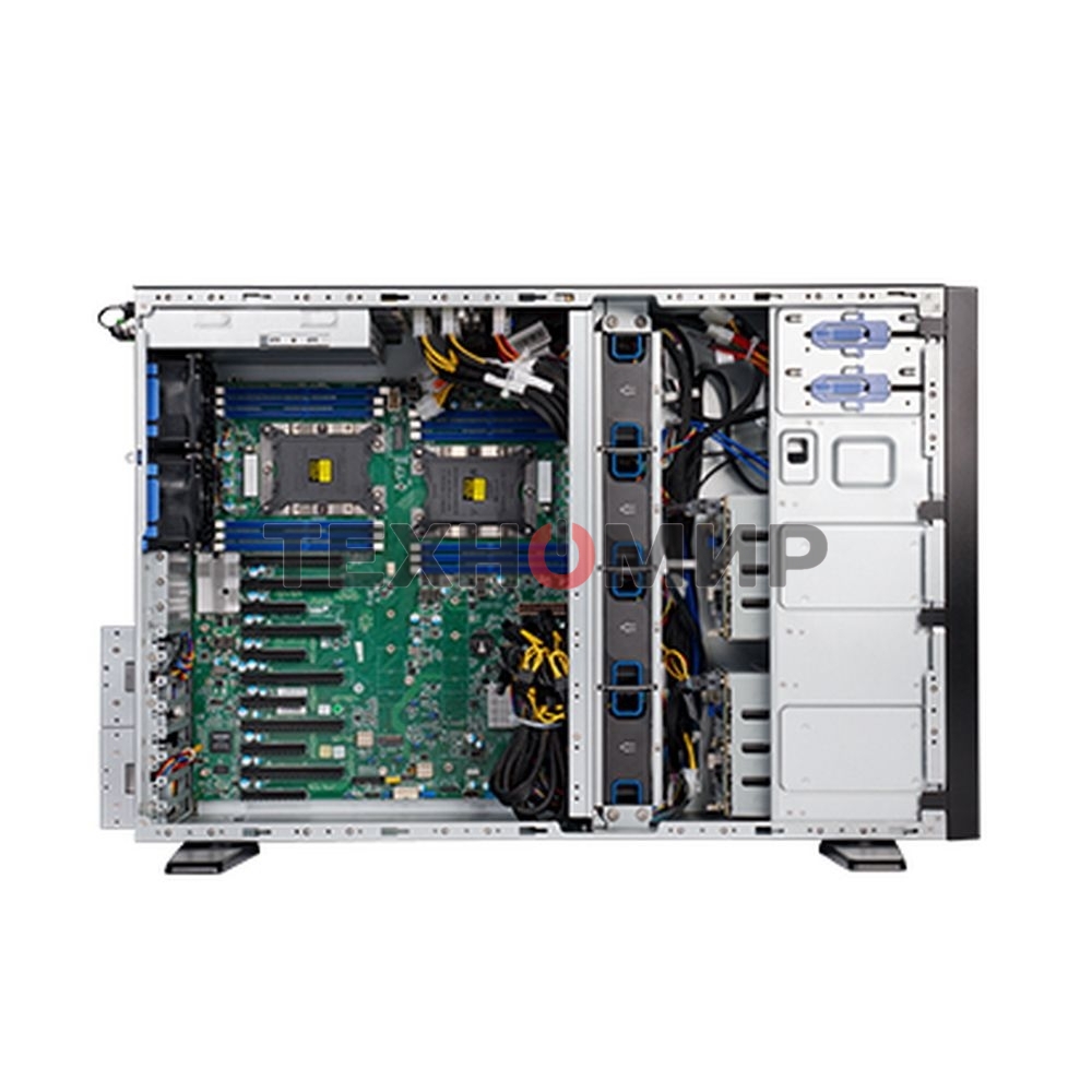 Серверный корпус SR11369H01*15639 TOWER SEVER,4U,BK CC1012,W/PSU+MINI SAS HD,12G+FAN,SINGLE+PALLET,REV.: