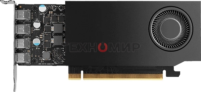 Видеокарта NVIDIA RTX A1000 PCIe 8Gb GDDR6 BOX Pack 900-5G172-2580-000