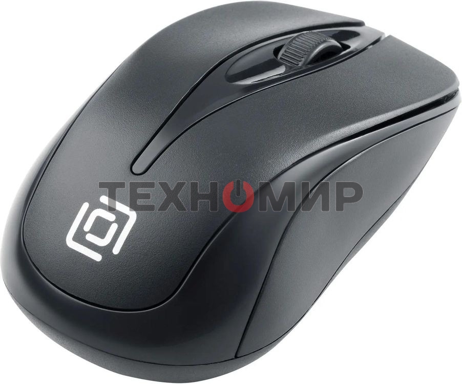 Мышь беспроводная Oklick 675MW черный, 800 dpi, радиоканал, USB, кнопки - 3