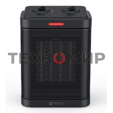 Тепловентилятор Royal Clima Notte RFH-N1500DC-BL черный, 1500 Вт, 20 м2, термостат