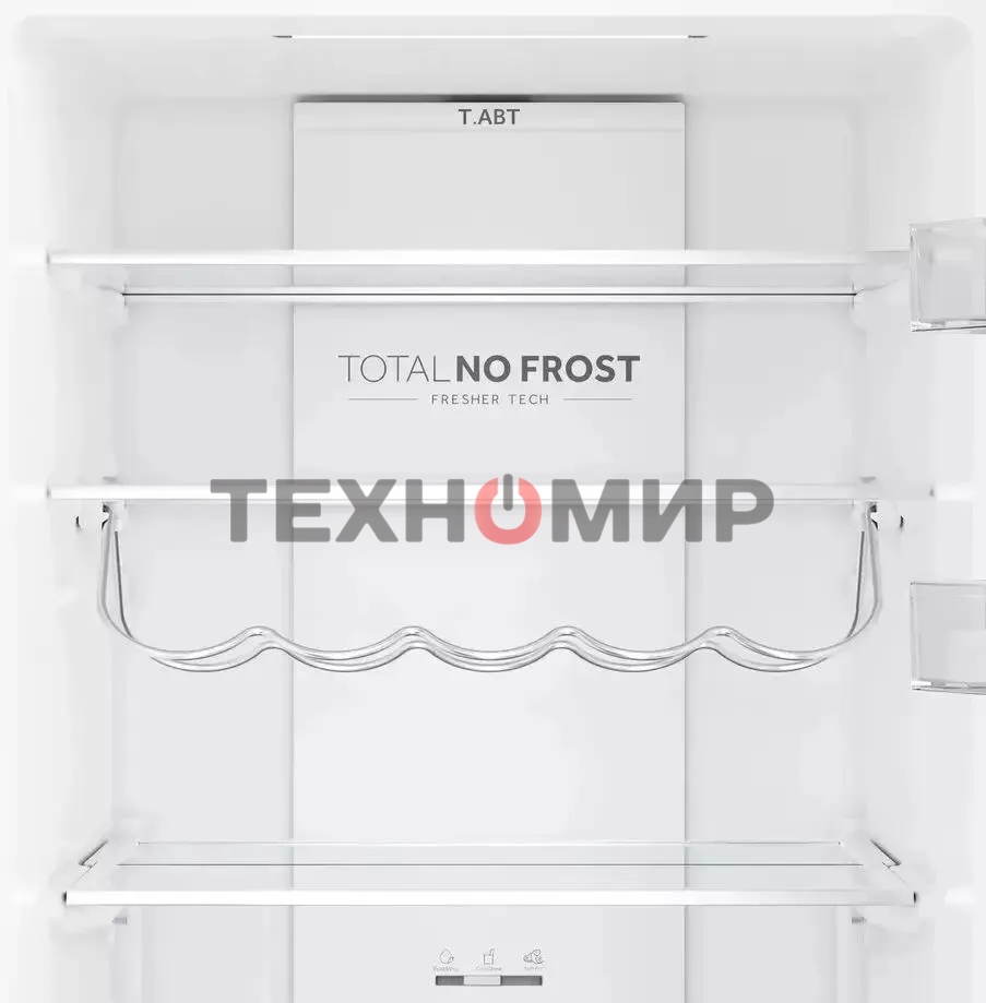 Холодильник Haier C2F636CFRGU1 серебристый двухкамерный 256/108 л морозилка снизу, No Frost