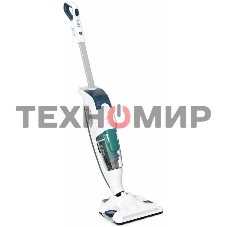 Пылесос Tefal Clean&Steam VP7751WH, белый, 1500/1500 Вт, уборка влажная/комбинированная/паром/сухая, пылесборник контейнер 0.3 л