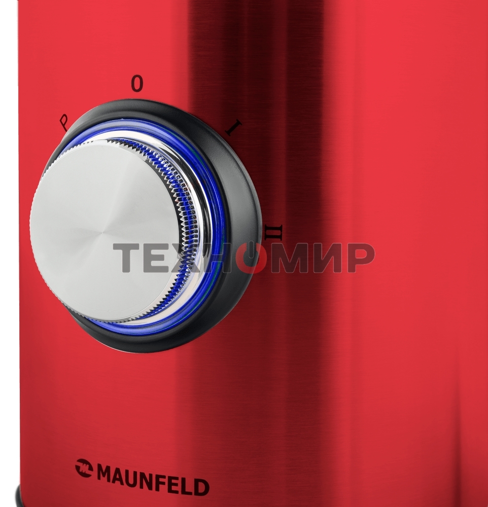 Блендер стационарный Maunfeld MBL.1000CH вишневый, 1000 Вт