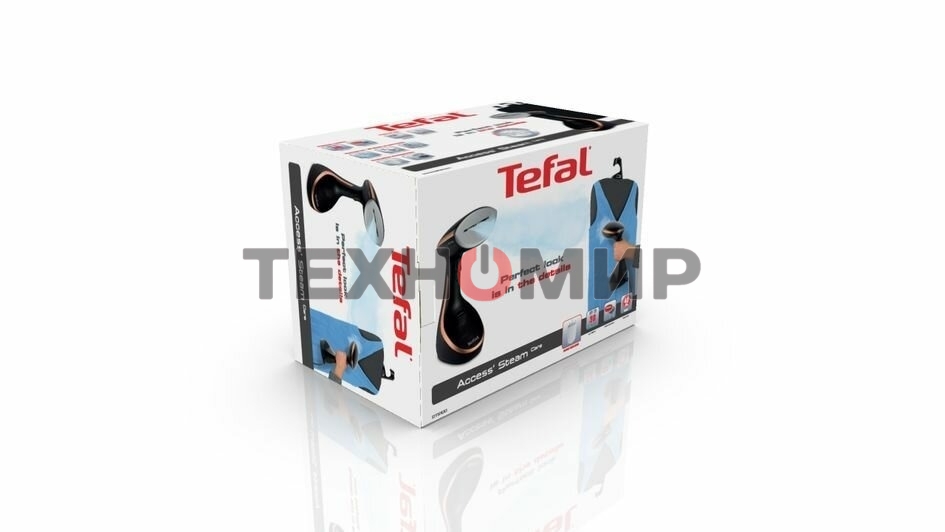 Отпариватель Tefal DT9100E0 черный/медный, 1600 Вт, 30 г/мин, 200 мл