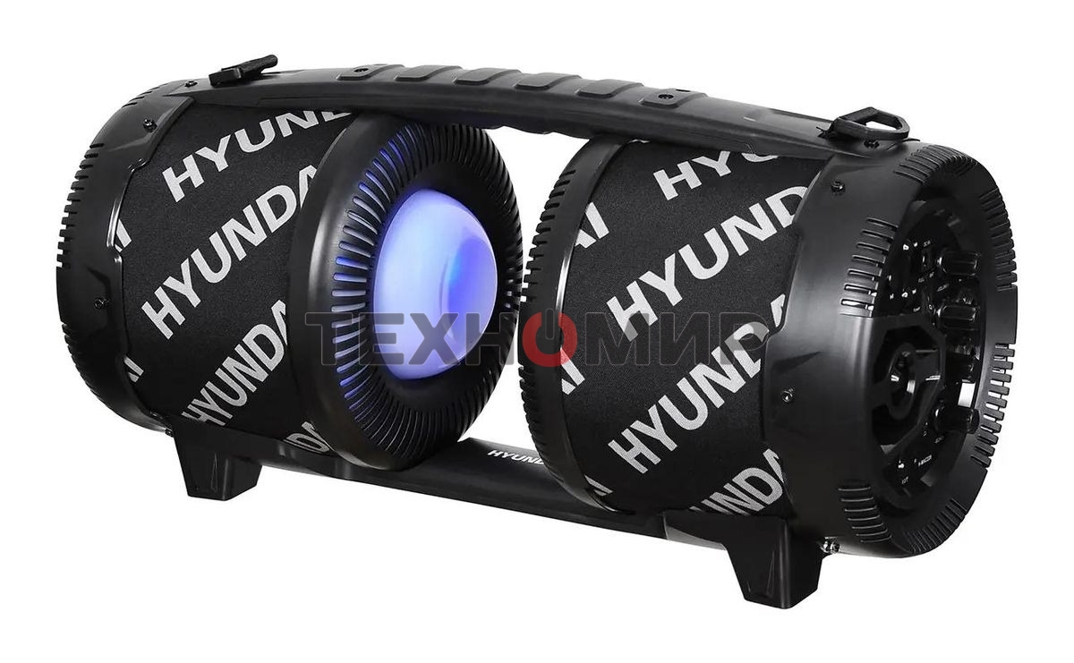 Минисистема Hyundai H-MAC220 черный 45Вт/FM/USB/BT/SD/MMC