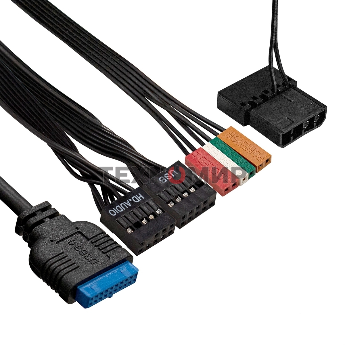 Компьютерный корпус Minitower ExeGate mEVO-9301-NPX450 (mATX, БП 450NPX с вент. 12см, с окном, 2хUSB+1хUSB 3.0, HD аудио, черный, с RGb подсветкой)