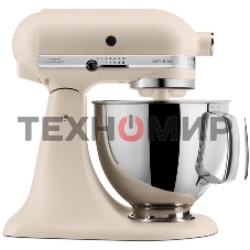 Настольный миксер с откидным блоком KitchenAid 5KSM125EMH Artisan 4.8 л, кремовый