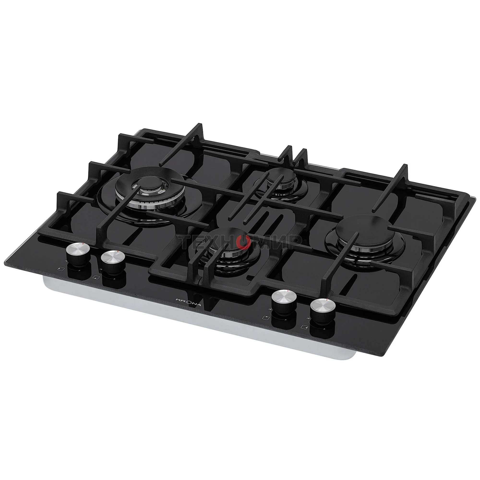 Газовая варочная панель Krona RITTER 67/60 BL независимая, черный