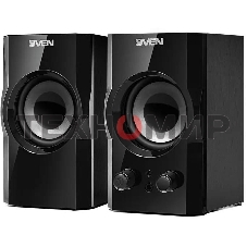 Акустическая система SVEN SPS-606, черный, акустическая система 2.0 (мощность 2x3 Вт(RMS))