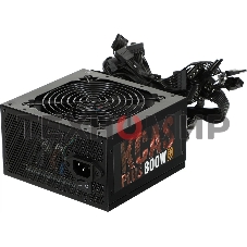 Блок питания Aerocool/Formula KCAS-800W, 800Вт, PLUS 80 PLUS Bronze, 120мм, черный