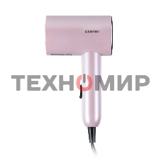 Фен Centek CT-2201 розовый, 900 Вт, компактный, ионизация