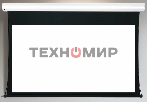 Экран для проектора S'OK Apollo SGPSMT-295x184A-BK бокового натяжения, звукопрозрачный, черный