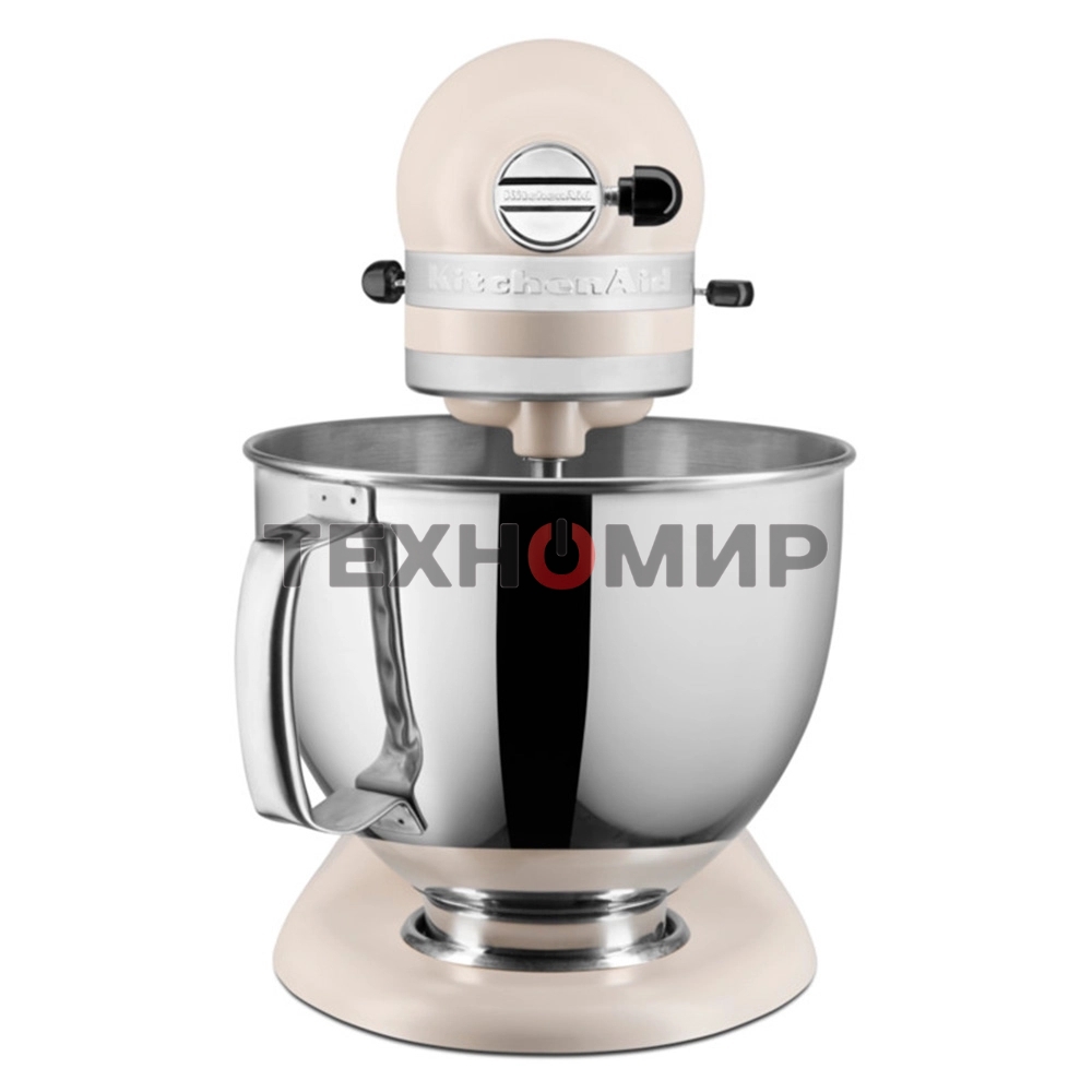 Настольный миксер с откидным блоком KitchenAid 5KSM125EMH Artisan 4.8 л, кремовый