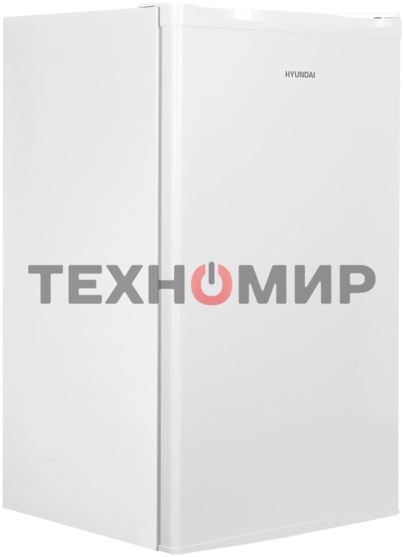 Холодильник Hyundai CO10041H белый однокамерный 76/9 л морозилка сверху, ручное размораживание