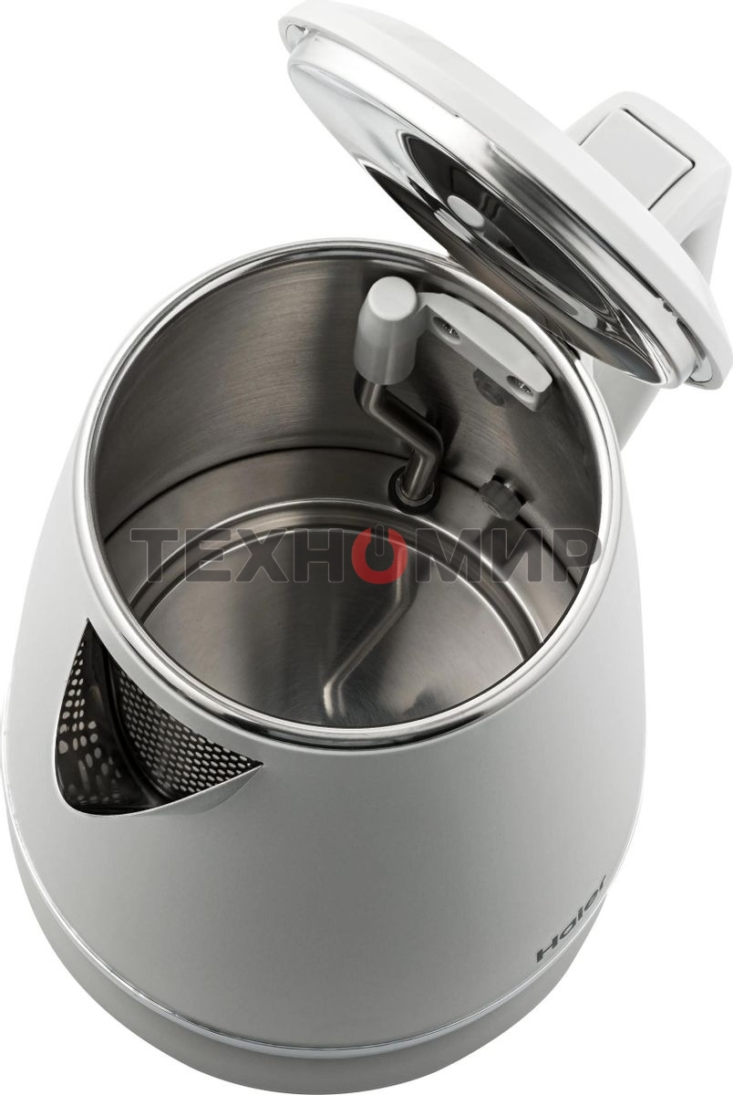 Чайник электрический Haier HK-502 1.5л. 3000Вт серый корпус: нерж.сталь/пластик (TD0029960RU)