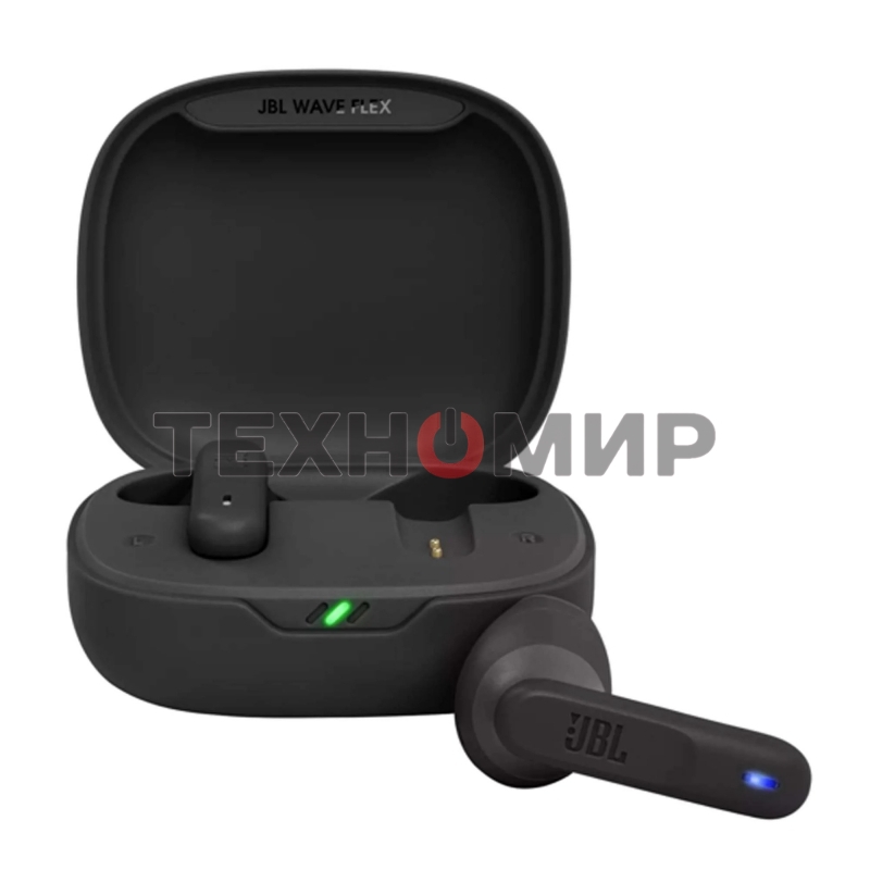 Гарнитура JBL WAVE FLEX черный Bluetooth