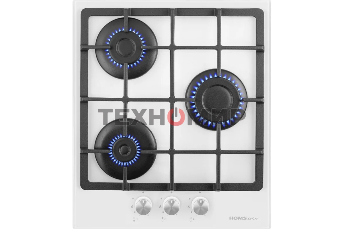 Газовая варочная панель HOMSair HGG433WH