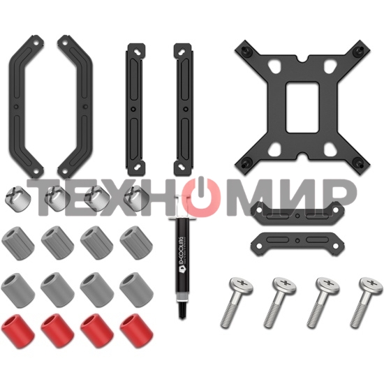 Кулер для процессора ID-COOLING IS-40-XT черный 92мм алюминий/медь 2800rpm 35.2db 4-pin 95W 47мм