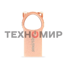 Флешка USB Smartbuy MC5 Metal Kitty (SB016GbMC5), 16Gb, USB 2.0, R/W 20/10, розовый
