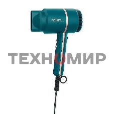 Фен Beurer HC35 Ocean бирюзовый, 2000 Вт, ионизация