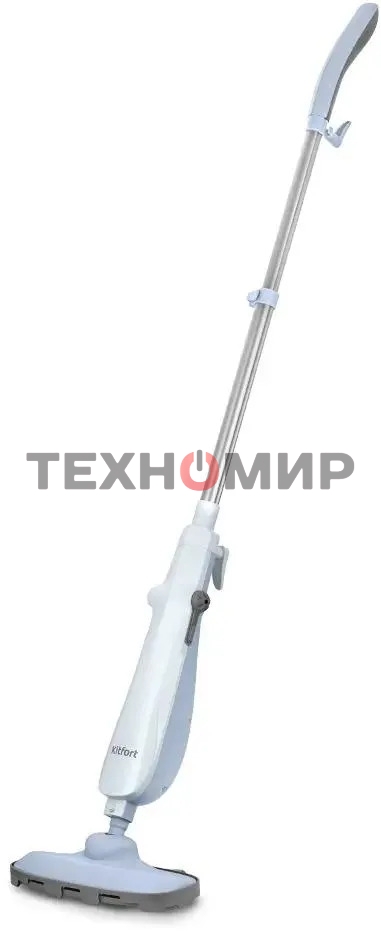 Швабра паровая Kitfort КТ-1071 голубой