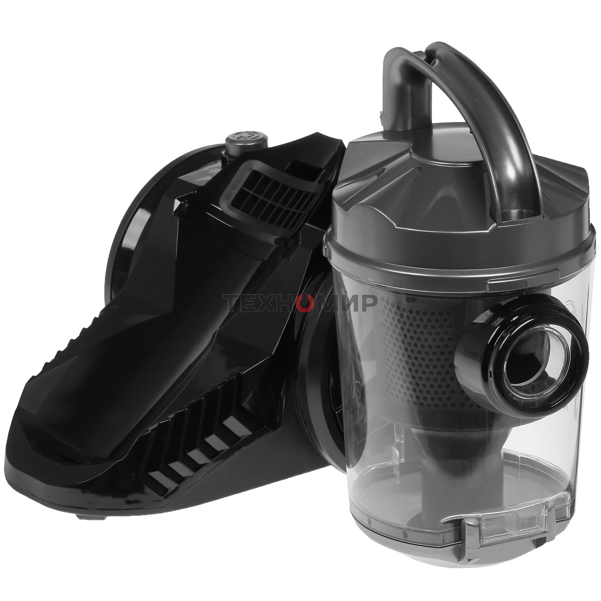 Пылесос BBK BV1503 черный/темно-серый, 320/2000 Вт, уборка сухая, пылесборник контейнер 2.5 л